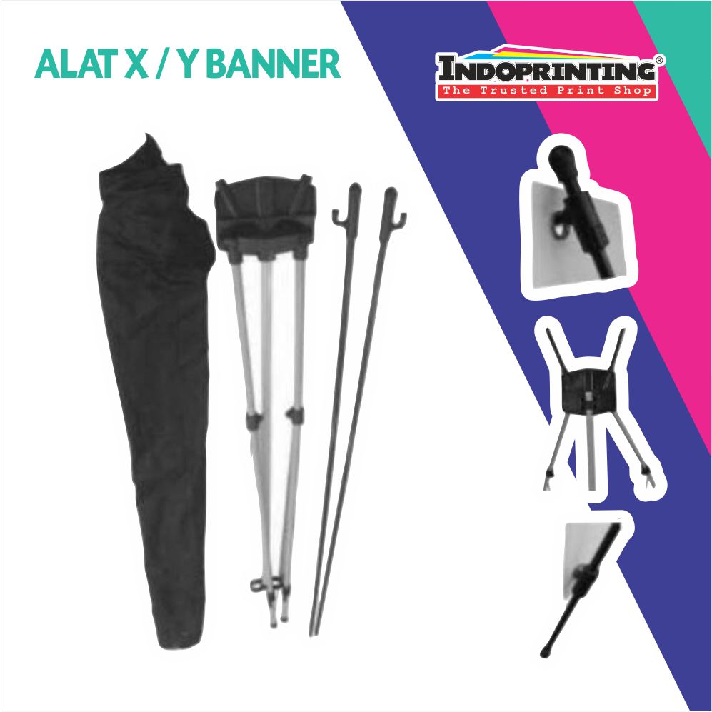 Tiang X / Y Banner INDOPRINTING